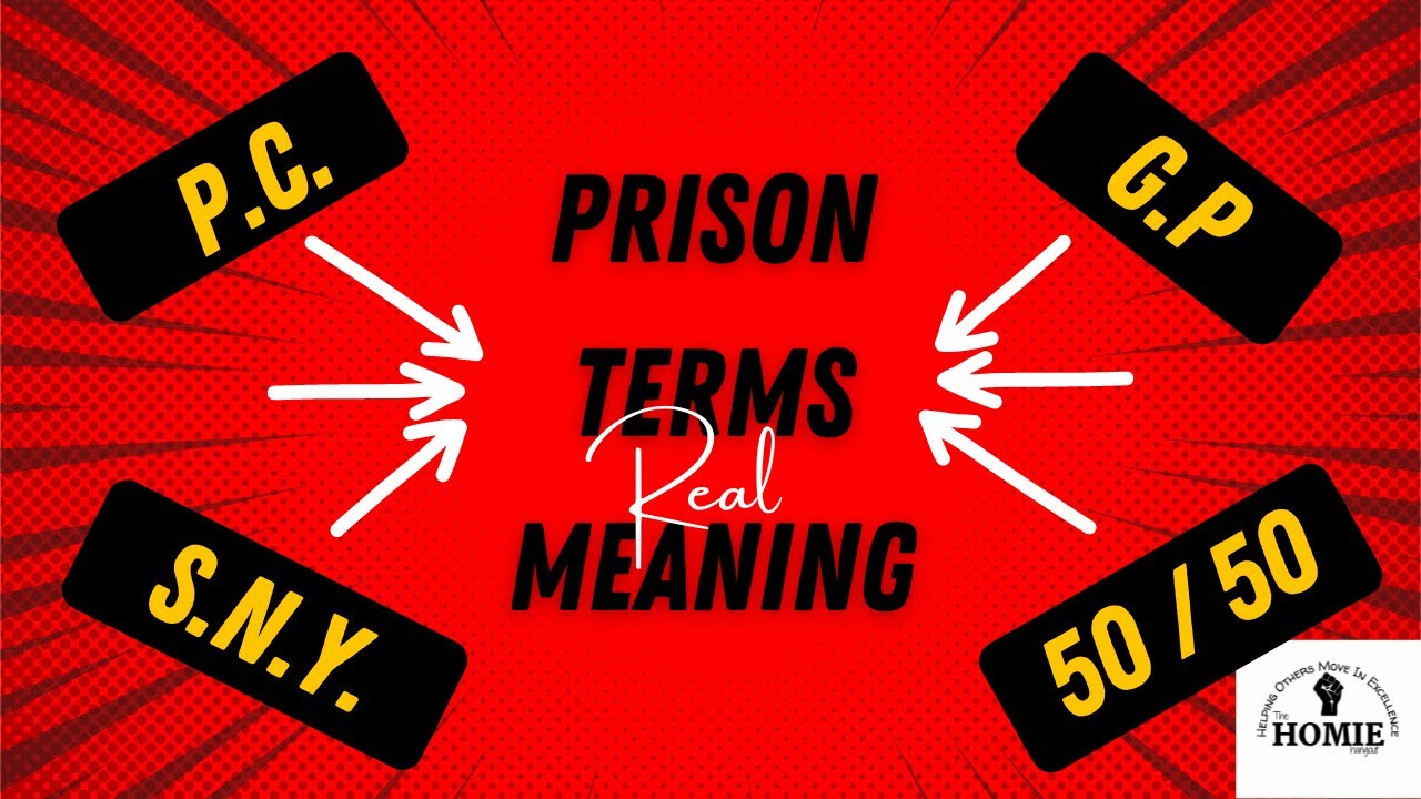 Protective Custody (P.C.), Sensitive Needs Yard (S.N.Y.), 50/50 & General Population (G.P.) defined