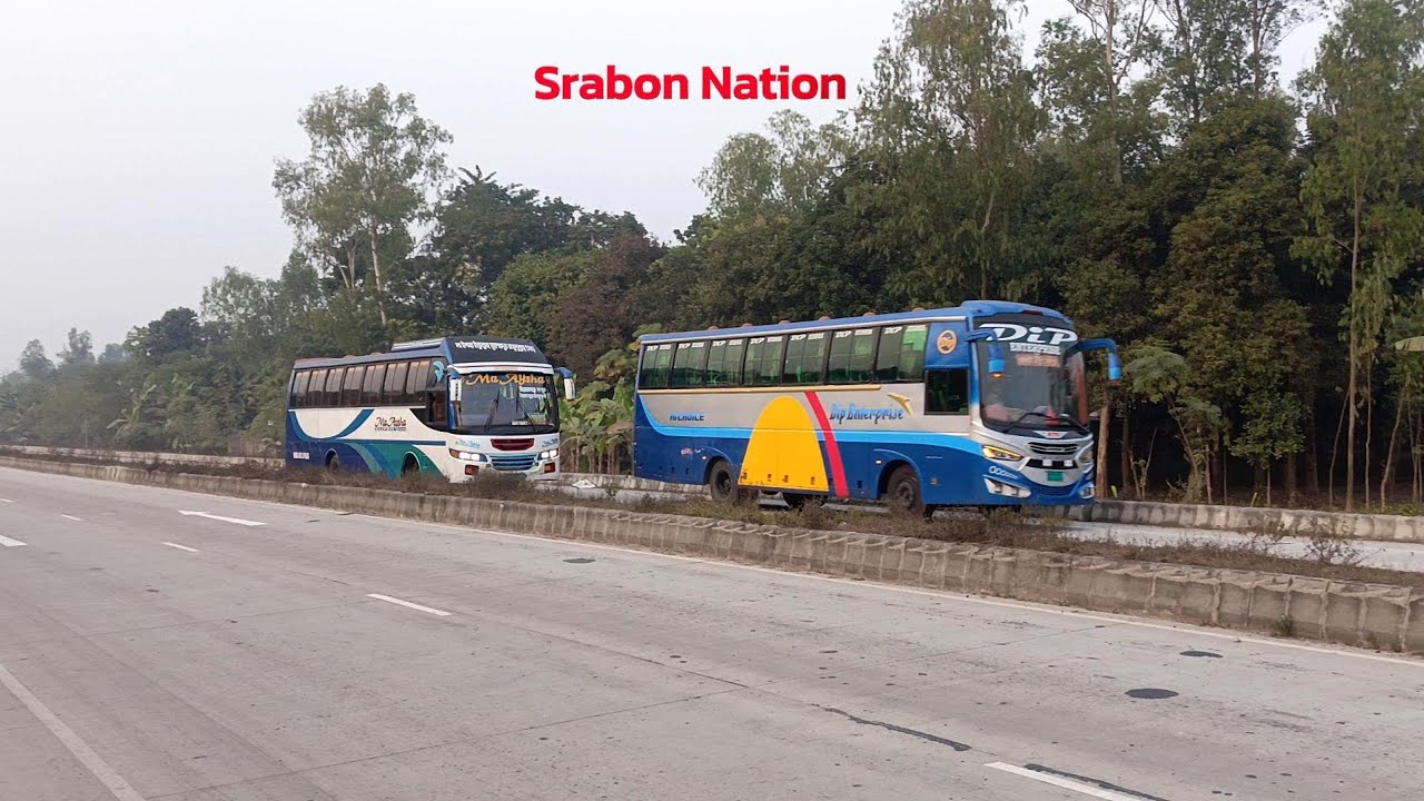 Bus Race In Bangladesh l bus video l bus race