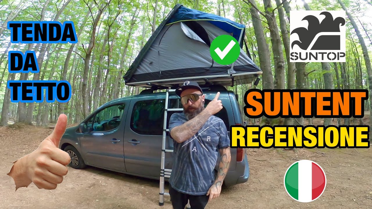 TENDA DA TETTO PER AUTO SUNTOP  SUNTENT - RECENSIONE