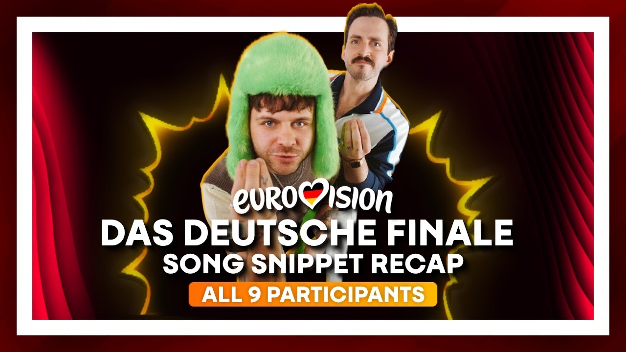 DAS DEUTSCHE FINALE 2026 (RECAP) - ALL 9 PARTICIPANTS 🇩🇪 Germany Eurovision Song Contest 2026