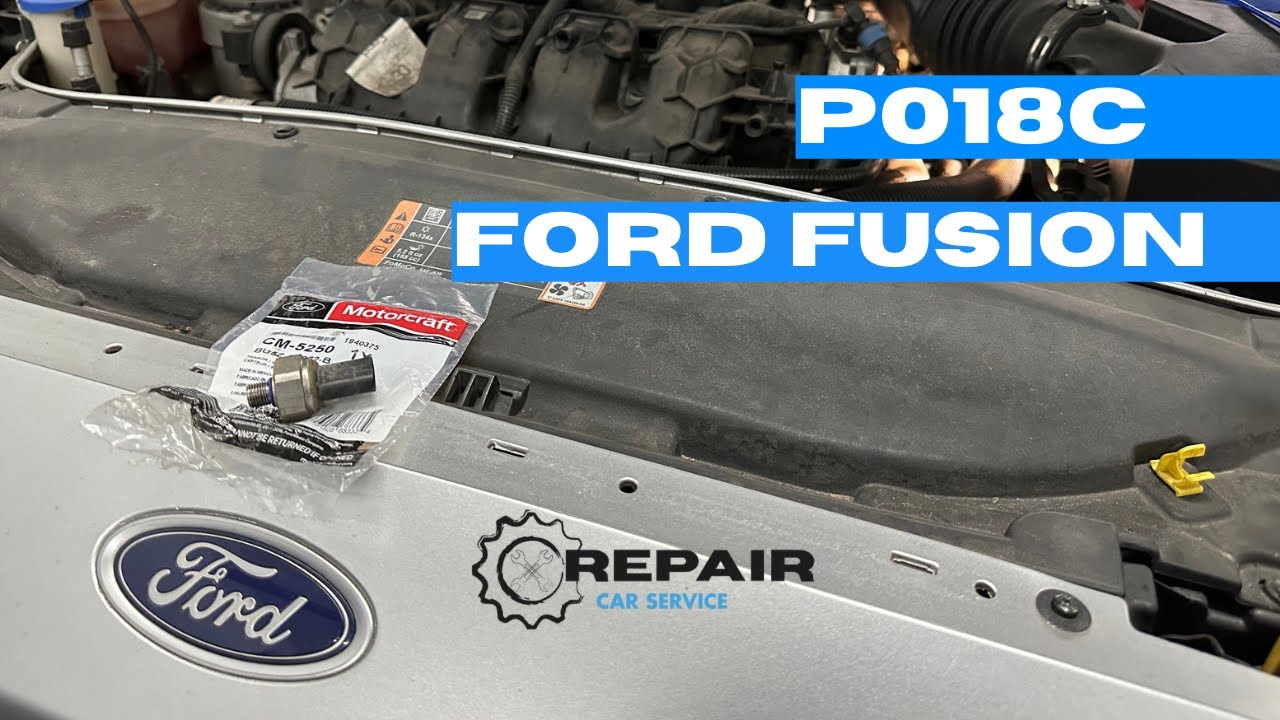 P018C | Falha no sensor de pressão de combustível (linha de baixa) Ford Fusion 2.0 EcoBoost.