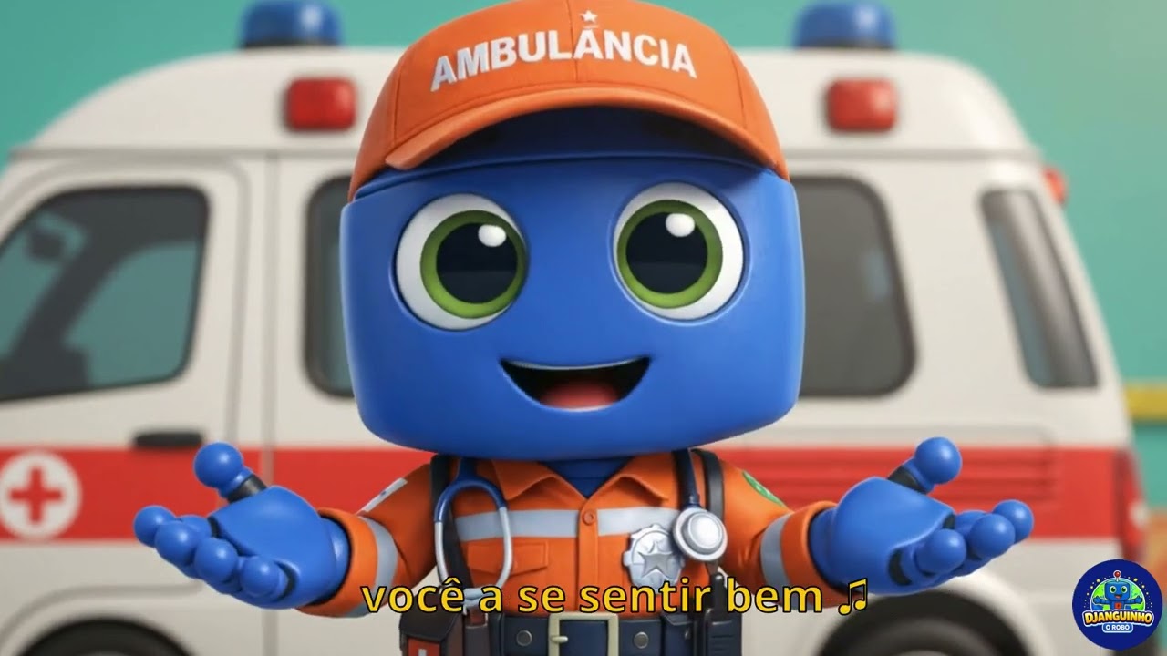 DJANGUINHO E OS VEÍCULOS DE EMERGÊNCIA