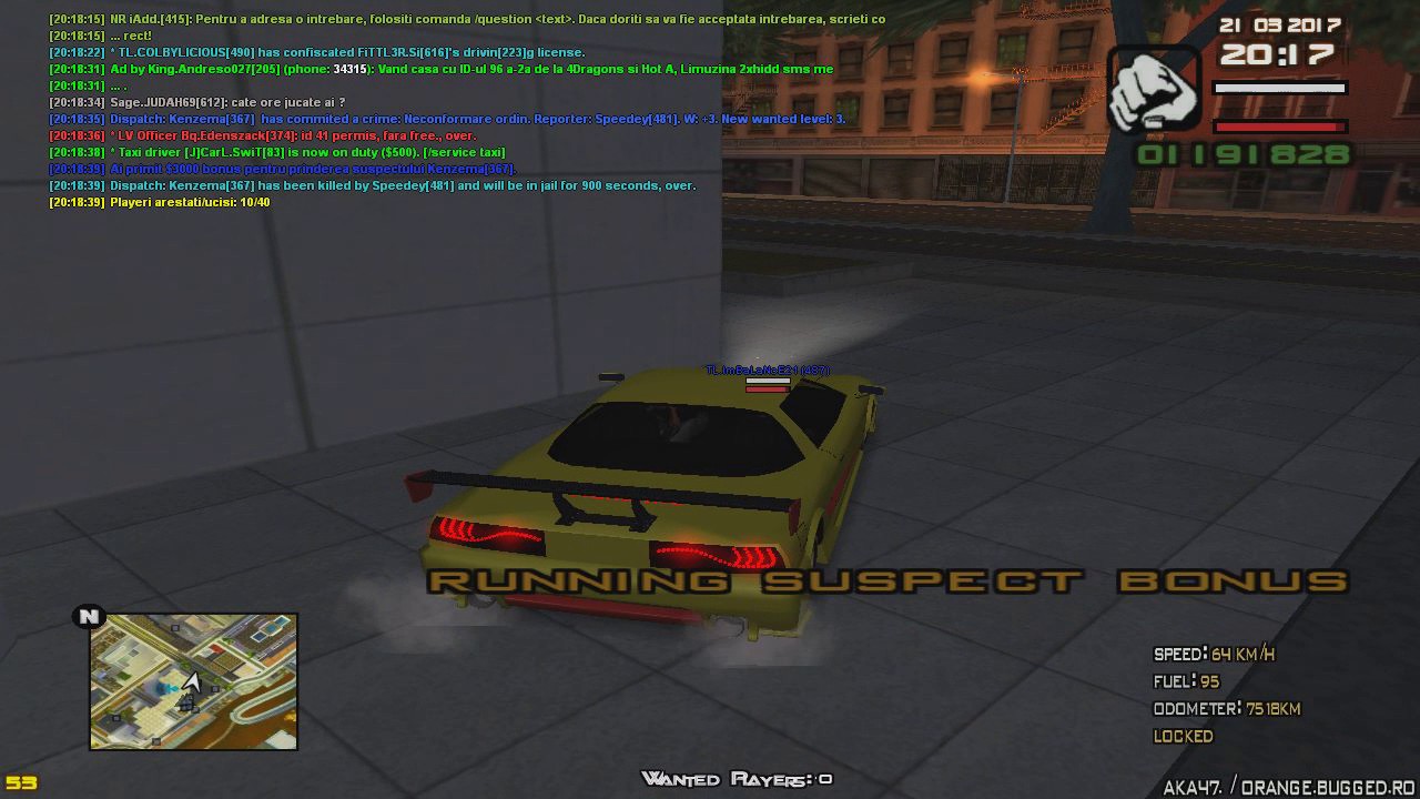 SA:MP | ORANGE.BUGGED.RO - Update factiuni | Serverul lui Awake (Nephrite) [#75]