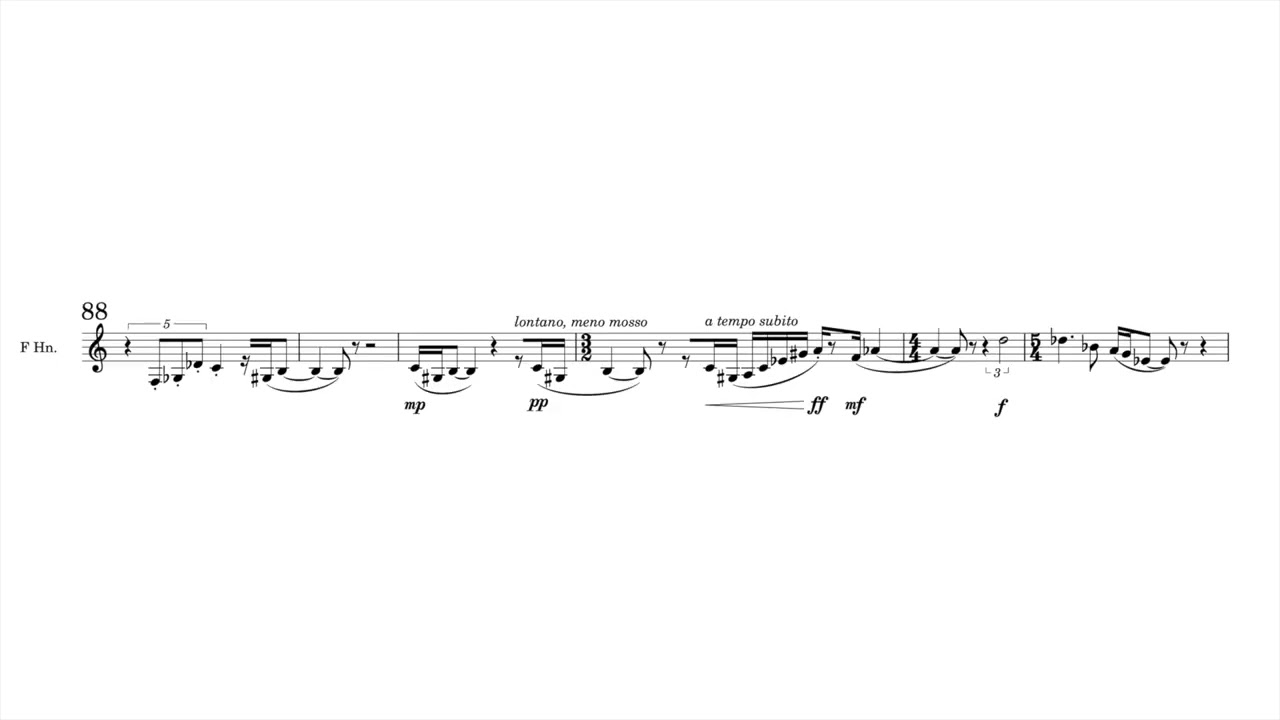 Two Visions of the Prophet Ezekiel for sinfonietta [w/score]