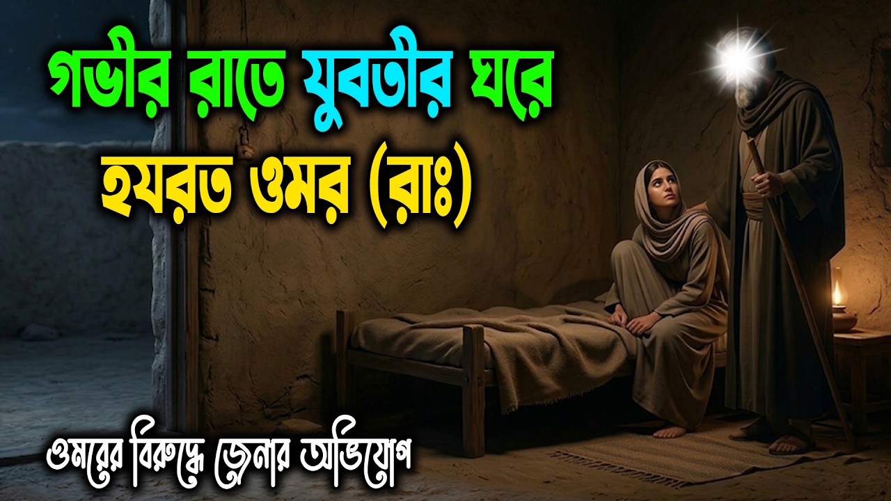 গভীর রাতে যুবতী মেয়ের ঘরে খলিফা ওমর (রাঃ) | কাঁদিয়ে ছাড়বে এই ঈমানদীপ্ত সত্য ঘটনা!