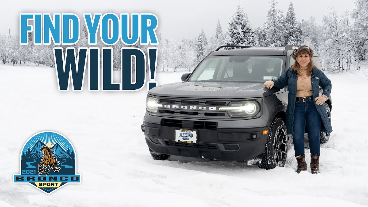 2021 Ford Bronco Sport GOAT MODES IN THE SNOW Big Bend Edition at City World Ford Bronx NY Yonkers