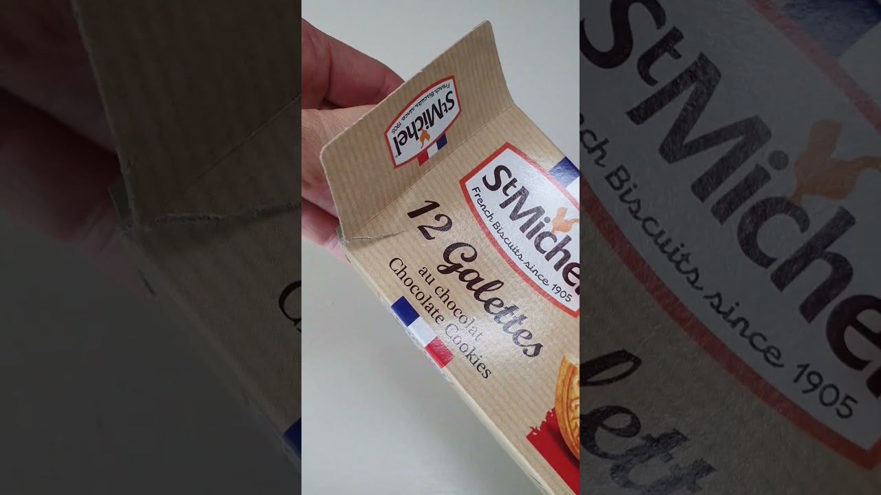 STMichel Galette Unboxing  #asmreating #asmr #mukbang