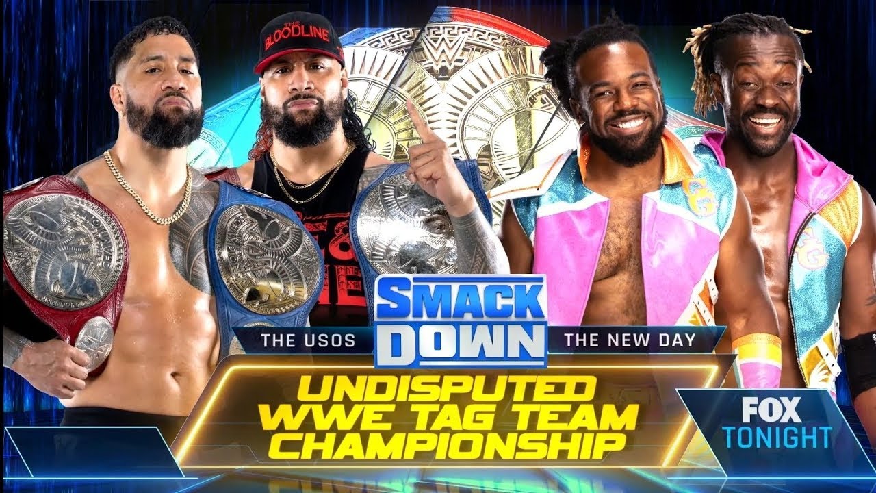 FULL MATCH: USOS vs. NEWDAY  | Tag Team Championship : Smackdown #wwe #wwe2k23 #wweraw #games