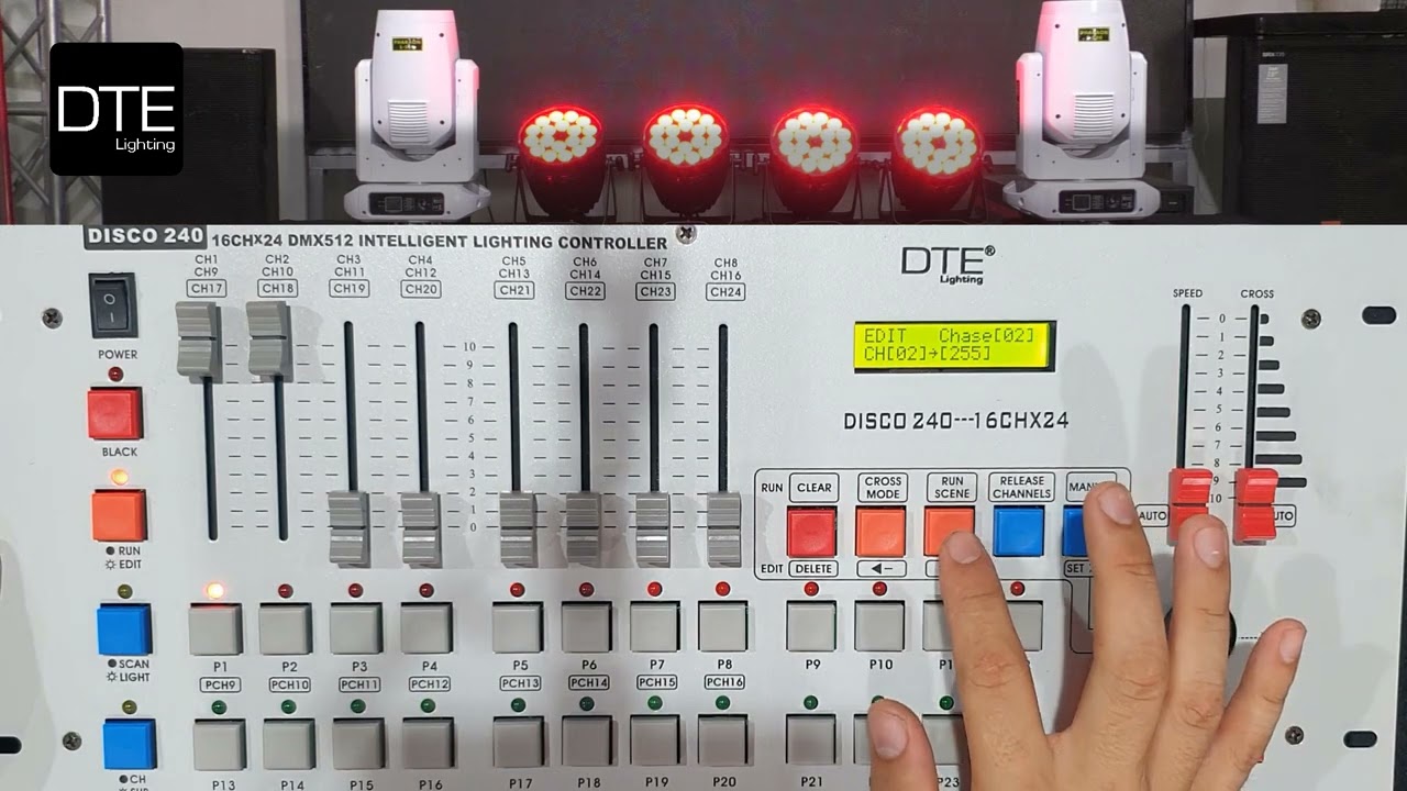 Hướng dẫn sử dụng DTE X-240 (Phần 1-2) - DTE Lighting