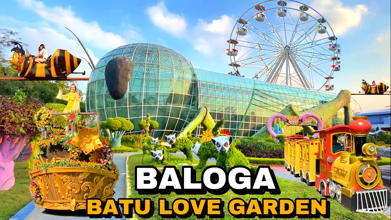 BALOGA BATU LOVE GARDEN TERBARU FULL REVIEW WISATA BALOGA JATIM PARK 4
