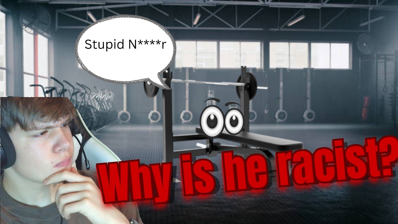 ranking gym machines on how likely they are to say the N-word