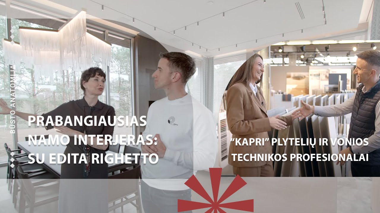 100. Prabangiausias namo interjeras su architekte Edita Righetto ir 