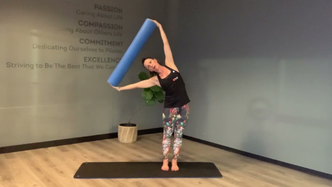 Foam Roller Pilates Class 2.