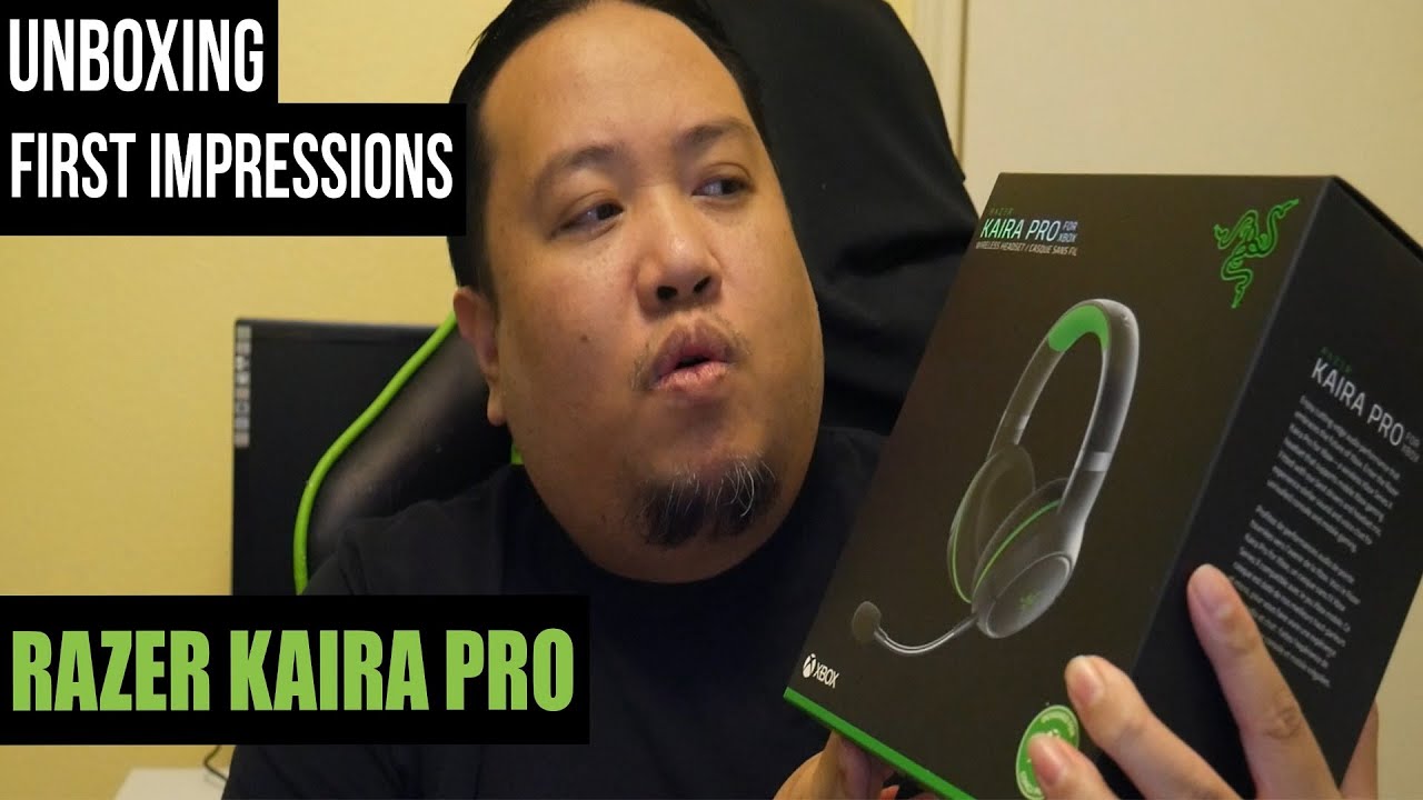 Unboxing and First Impressions of the Razer Kaira Pro Wireless Headset