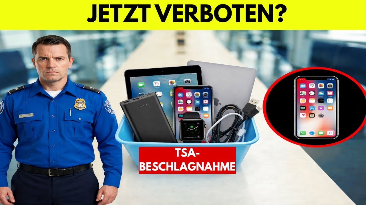 Flugreise 2026: Diese 15 Elektroger&auml;te k&ouml;nnen am Flughafen Probleme machen