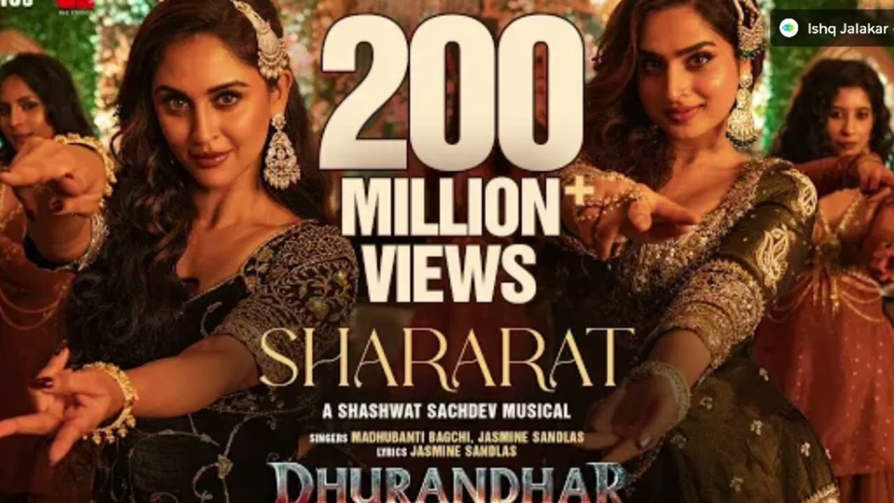 Slowed-reverb Shararat | Dhurandhar | Ranveer, Aditya Dhar, Shashwat, Jasmine, Madhubanti, 🔥🔥🔥🔥