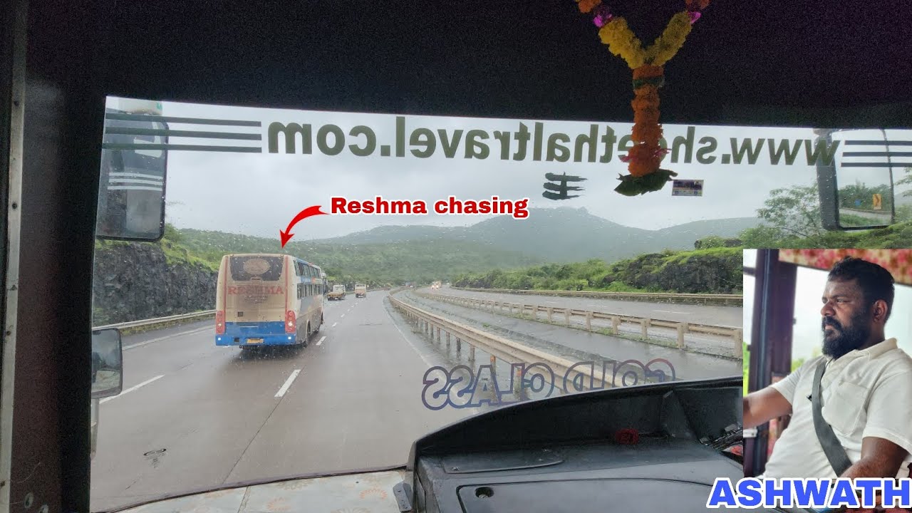 Short ride in Sheethal travels with Ashwath anna & Chasing Reshma travels |   Mumbai to Mangalore