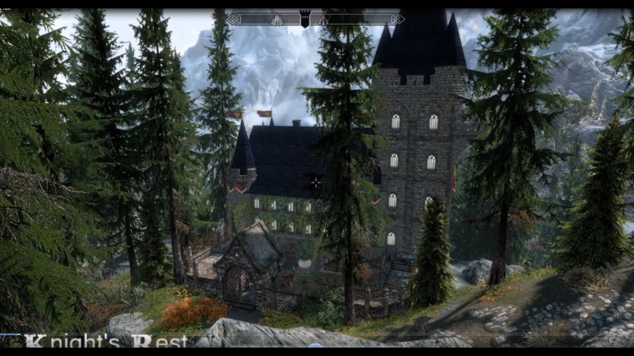 Knight's Rest - Skyrim Special Edition House Mod for PC