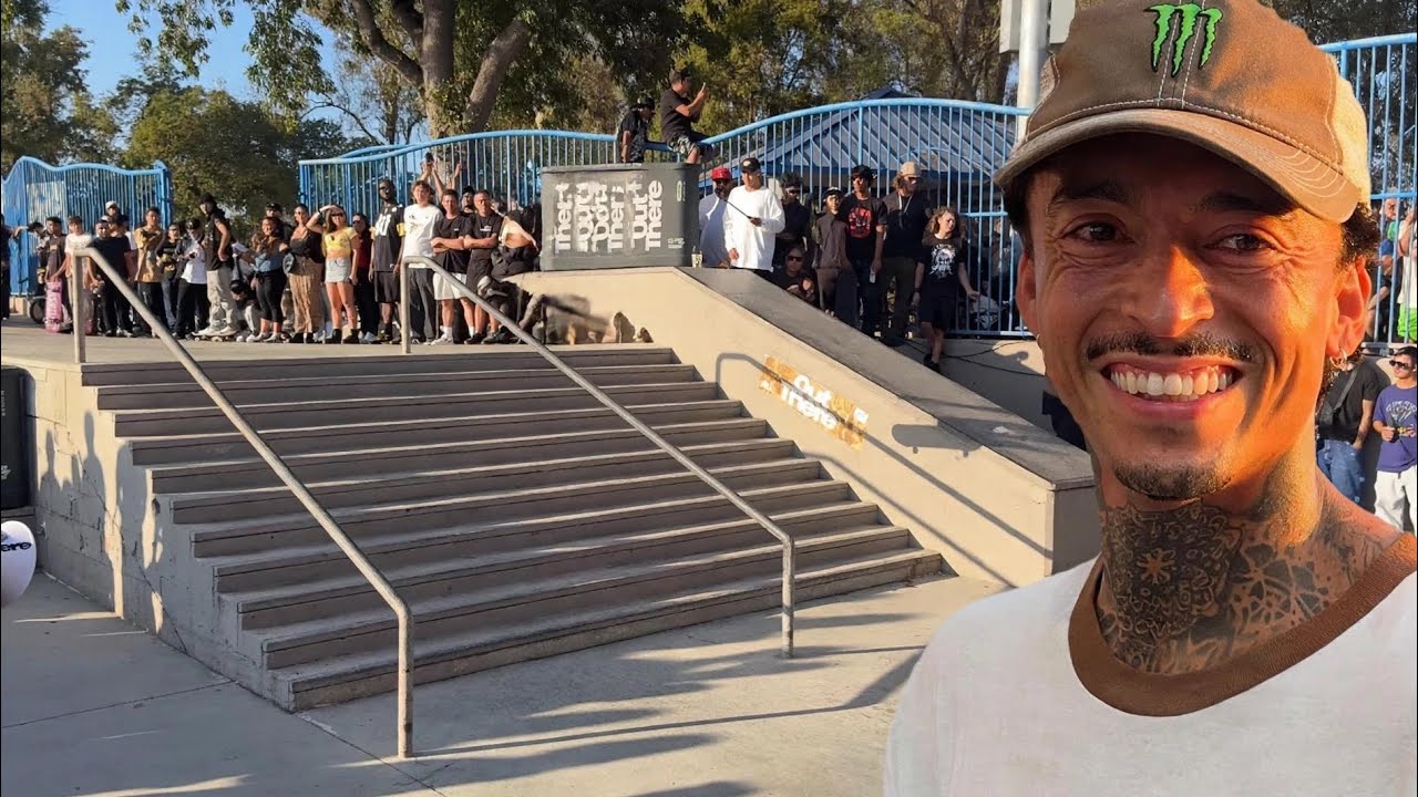 Nyjah Huston Out Here Skate Contest 2026 Full Event