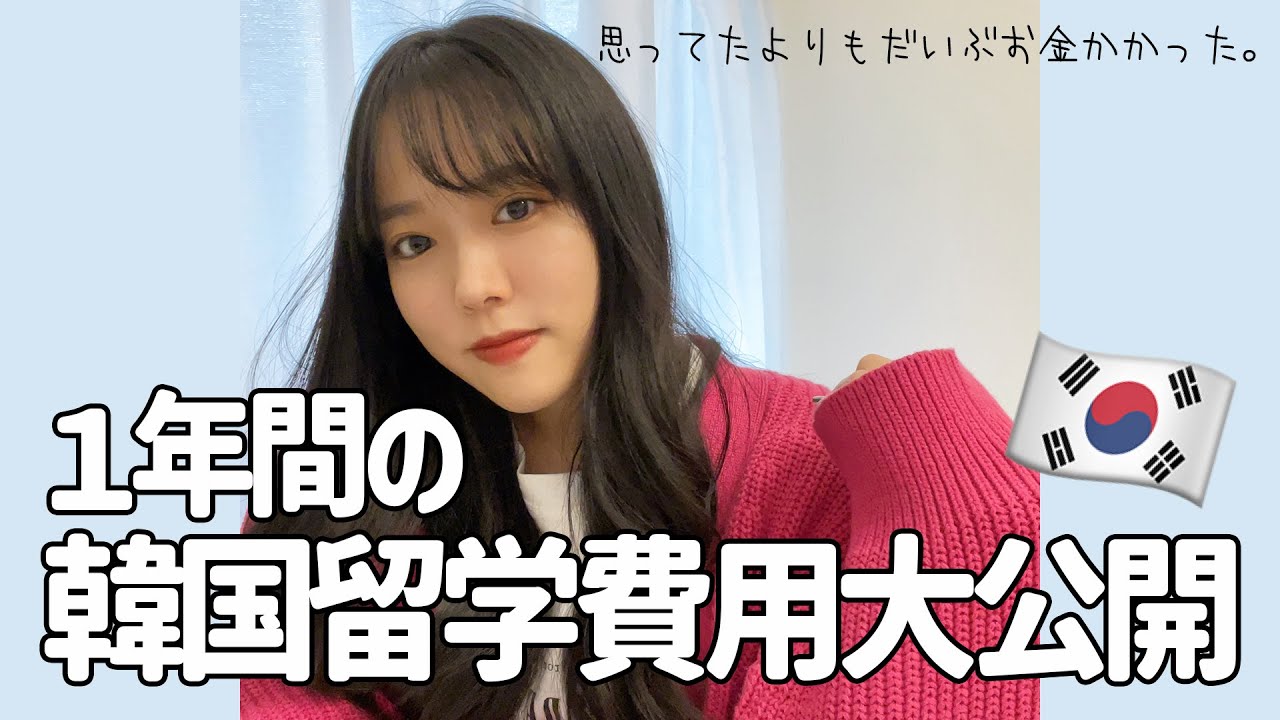 【韓国留学】1年間の韓国留学費用いくらかかる？