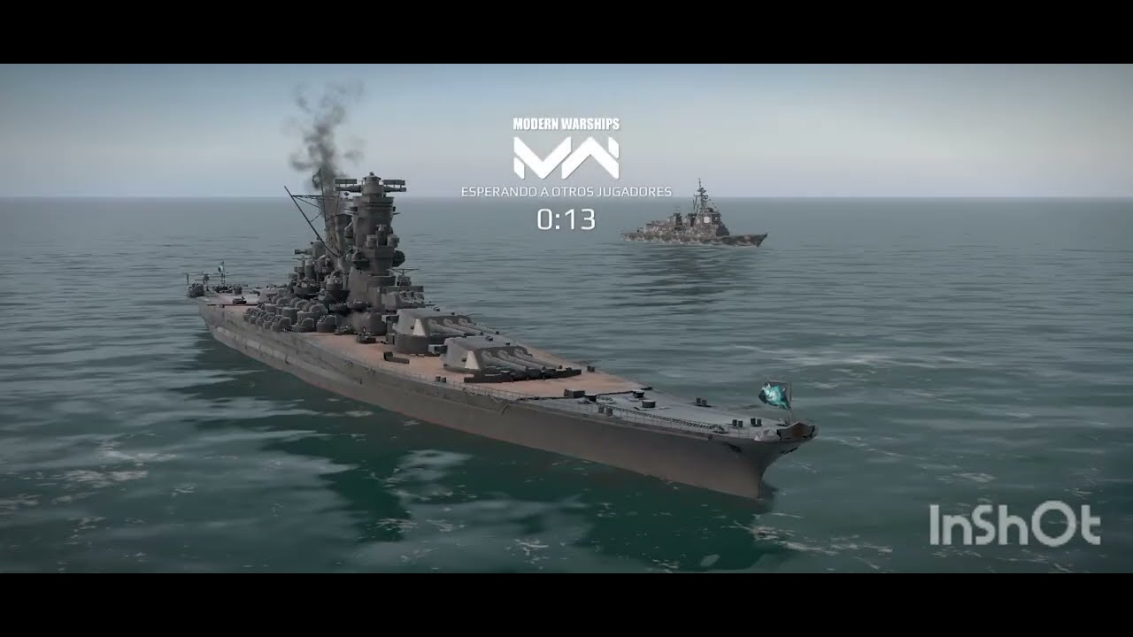 Modern warships IJN yamato partida modo online