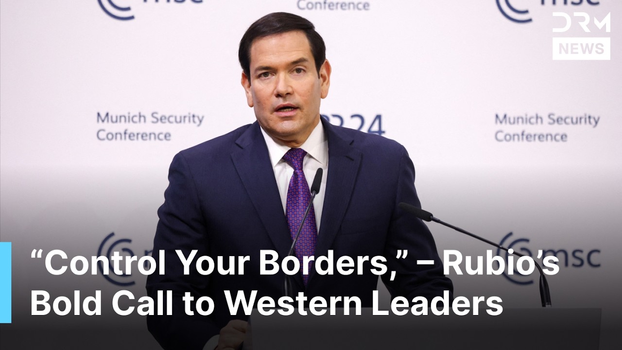 “Control Your Borders or Risk Civilization’s Survival,” Rubio’s Bold Call to Western Leaders | AC1B