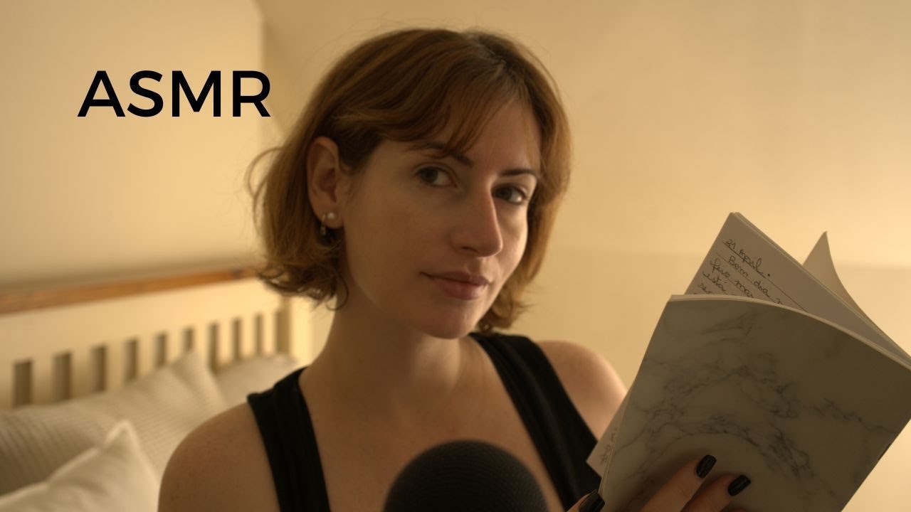 ASMR - VIDEO PRA DAR SONO E RELAXAR - Material Escolar | Solange Prata