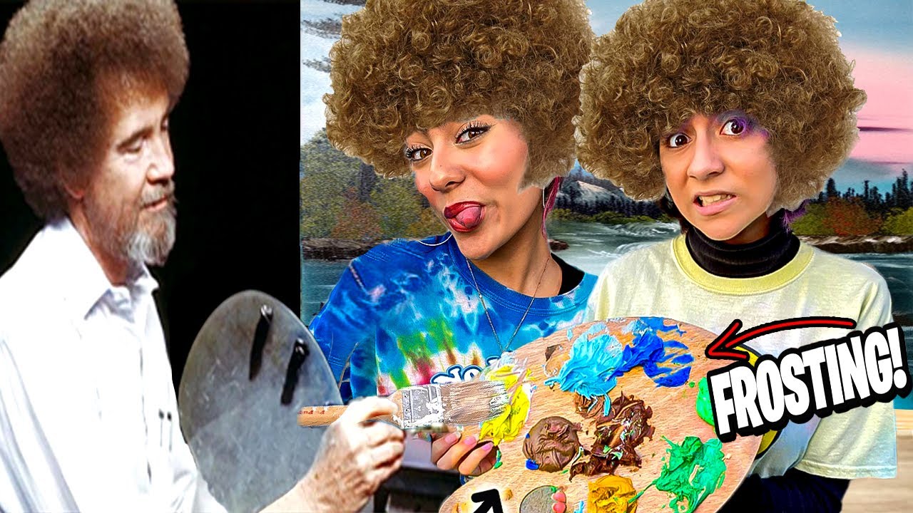 TRYING A BOB ROSS TUTORIAL