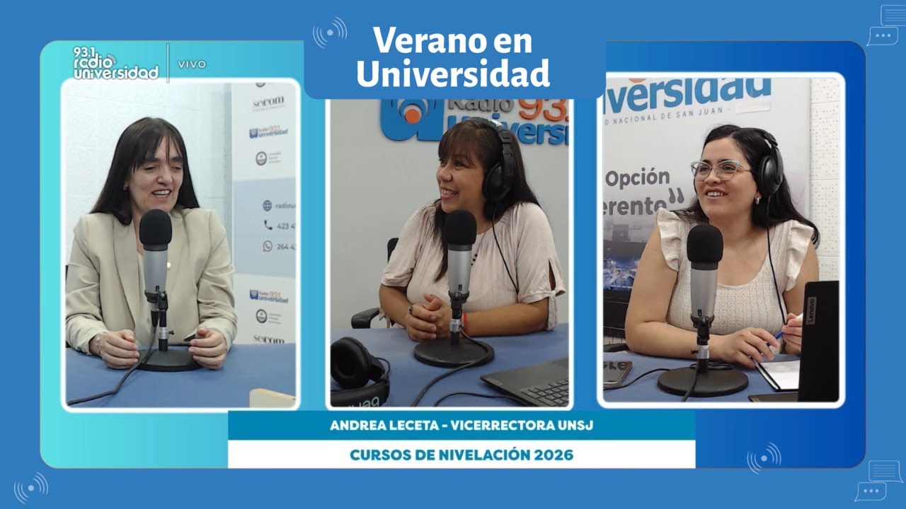 Andrea Leceta recorrió la UNSJ en el inicio de actividades 2026