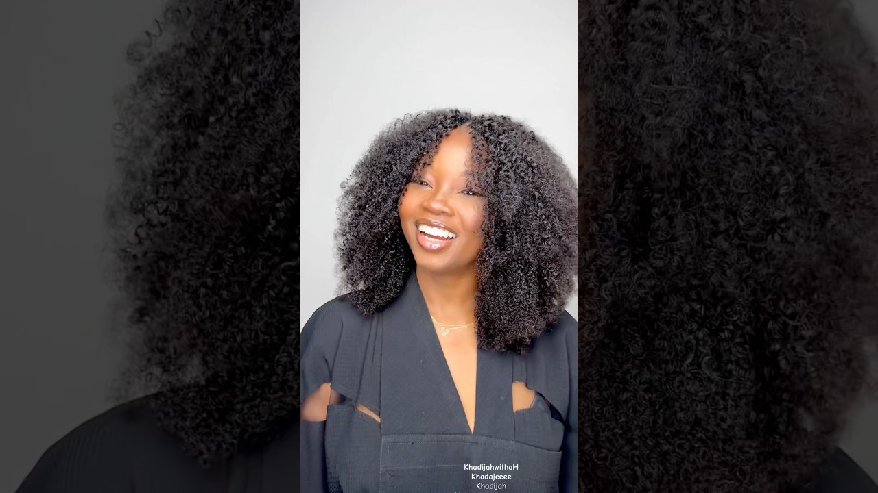 How to instal Multi-Textured Kinky Curly crochet human hair #ywigs