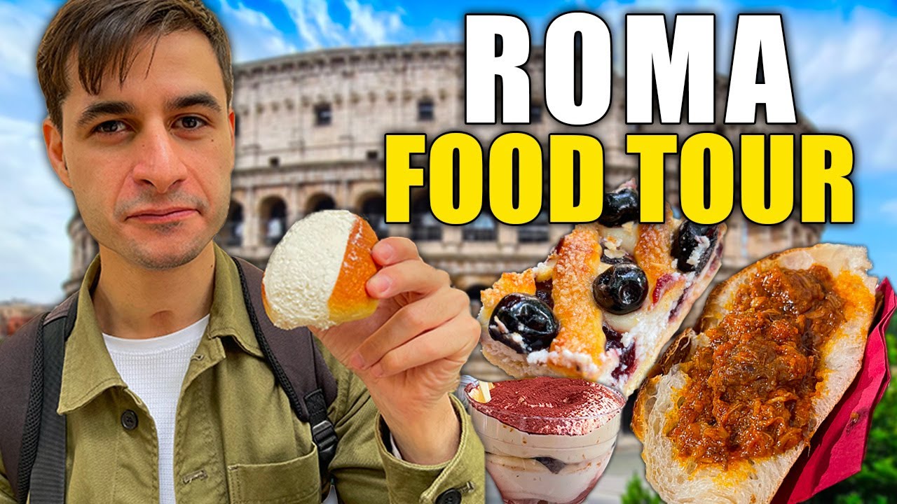 ROMA FOOD TOUR | Dove mangiare a Roma | Street Food Roma
