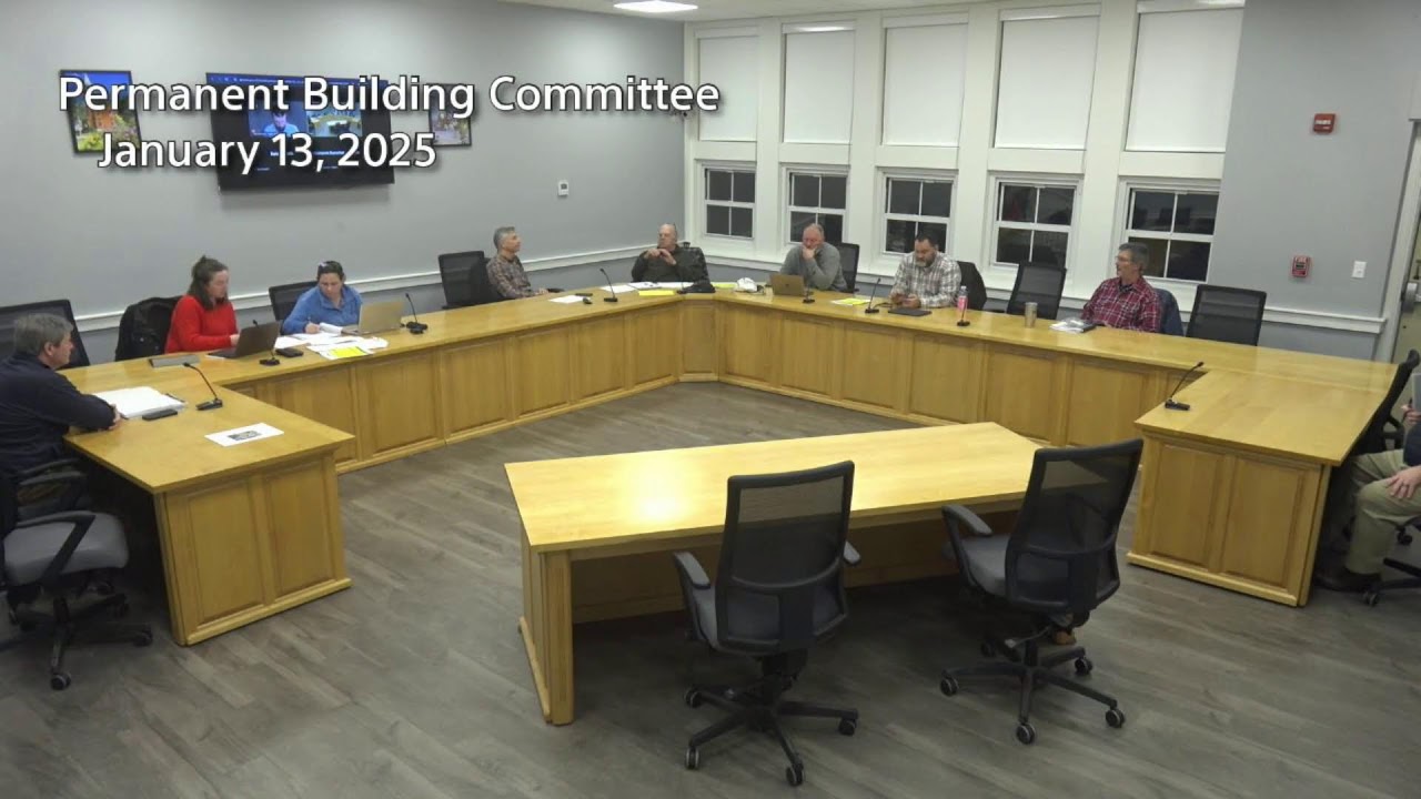 Permanent Building Committee meeting January 13, 2026