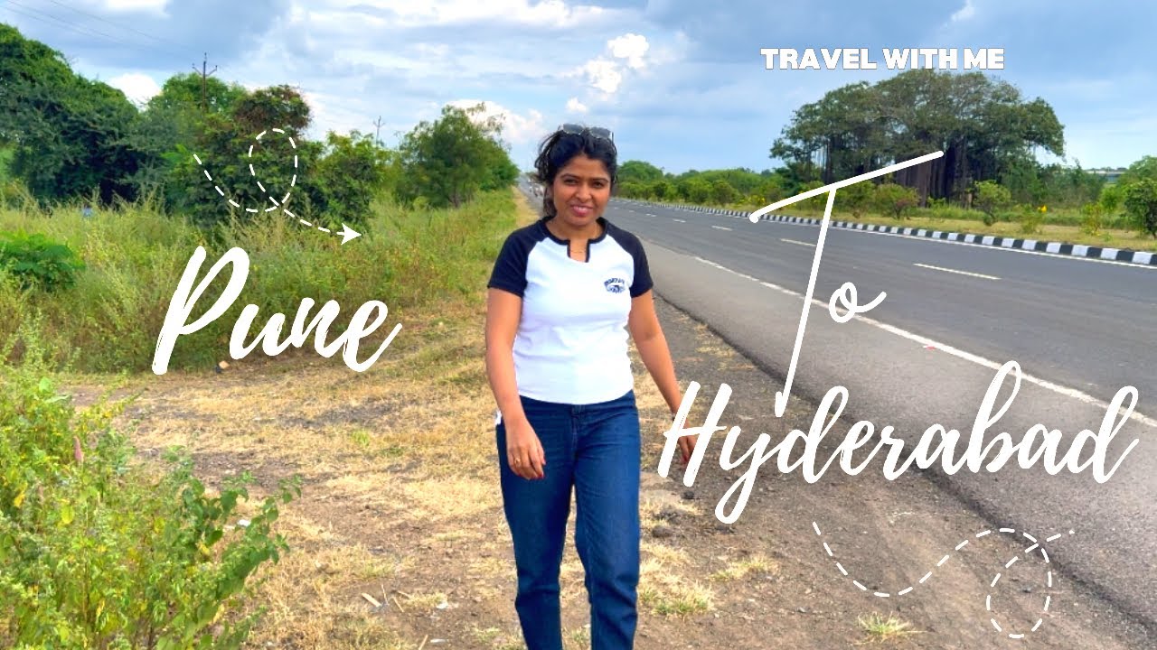 Pune to Hyderabad Travel Journey 🚗 | Ep. 01 