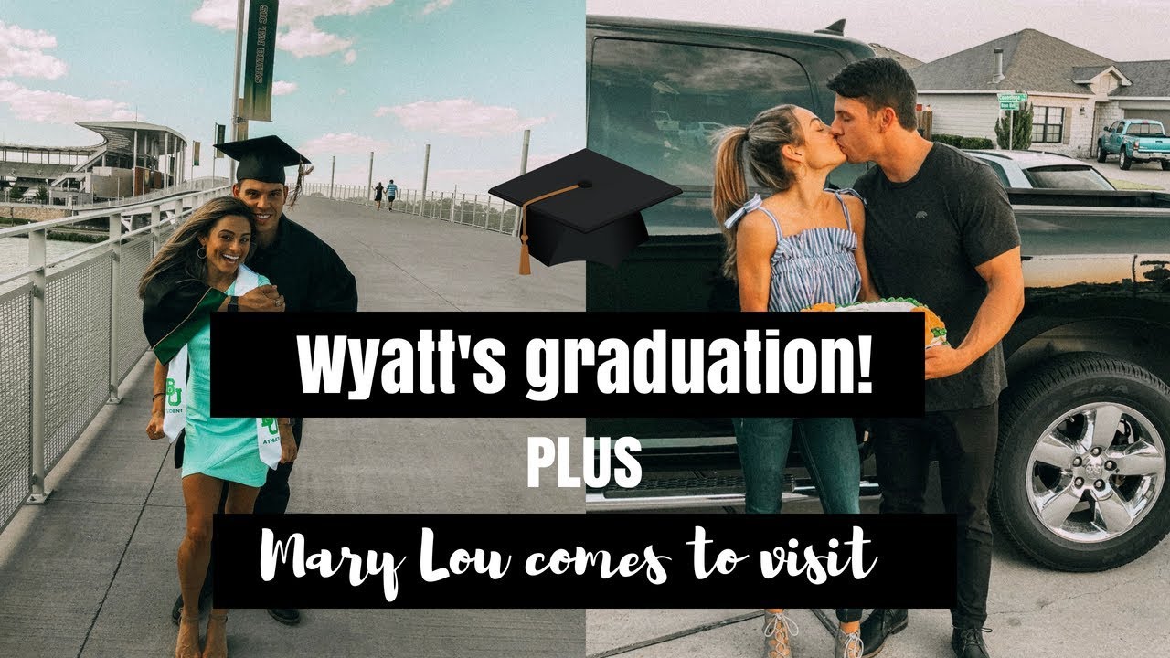 vlog: wyatt's graduation + lunch with Mary Lou!