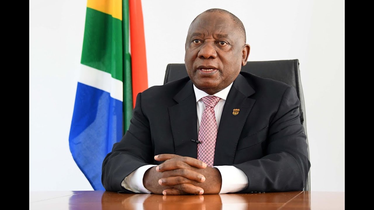 President Cyril Ramaphosa attends the mass funeral service of 21 young people in East London.
