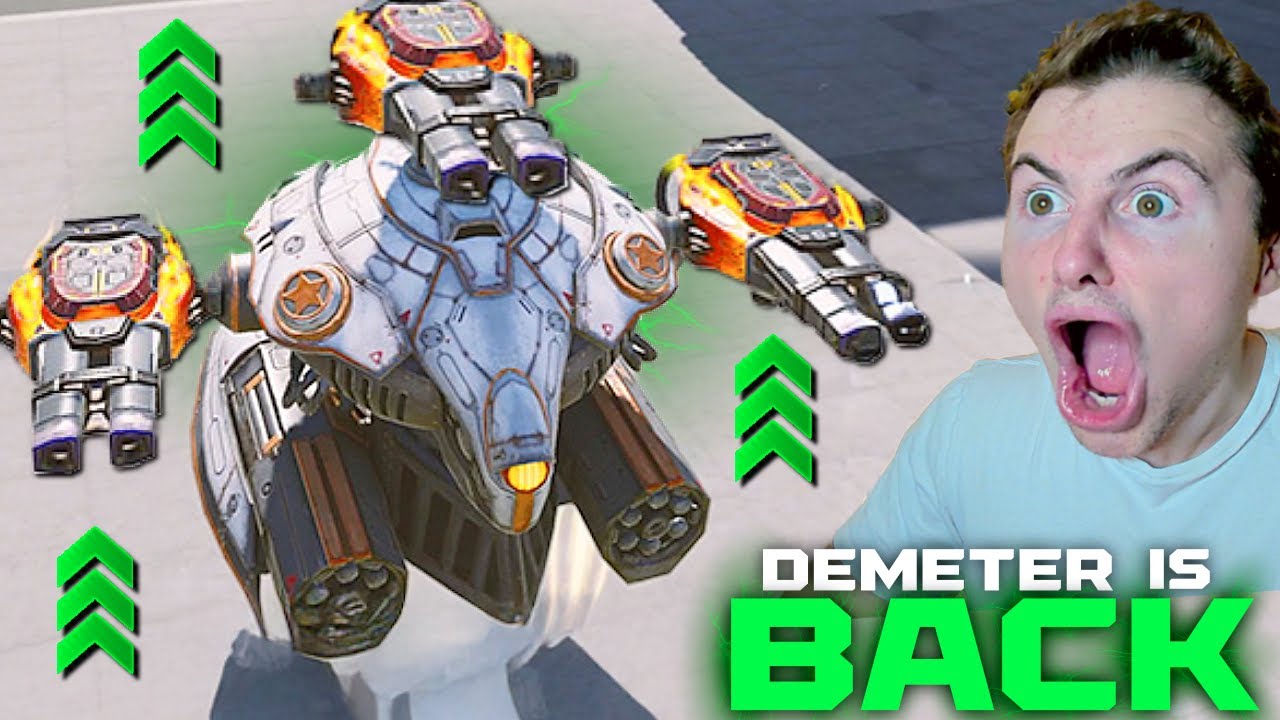 The Demeter Just Got A MONSTER Live Server Buff... It's Back! 4x Buffs | War Robots
