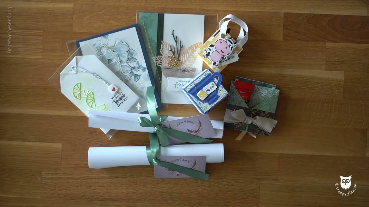 Swaps vom Stampin' Up! Treffen in Jena