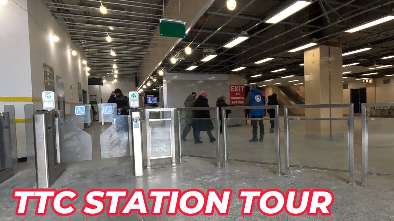 TTC Warden Subway Station Tour 