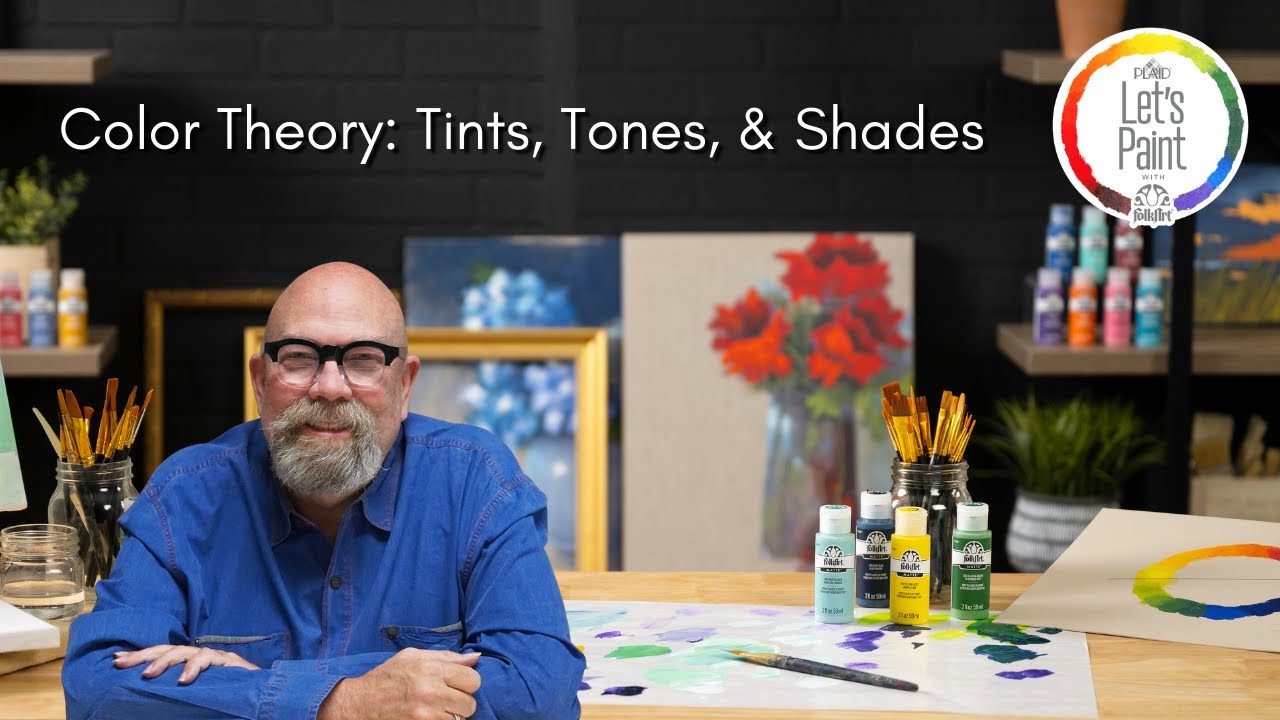 Learn to Paint: Color Theory on Tints, Tones, and Shades