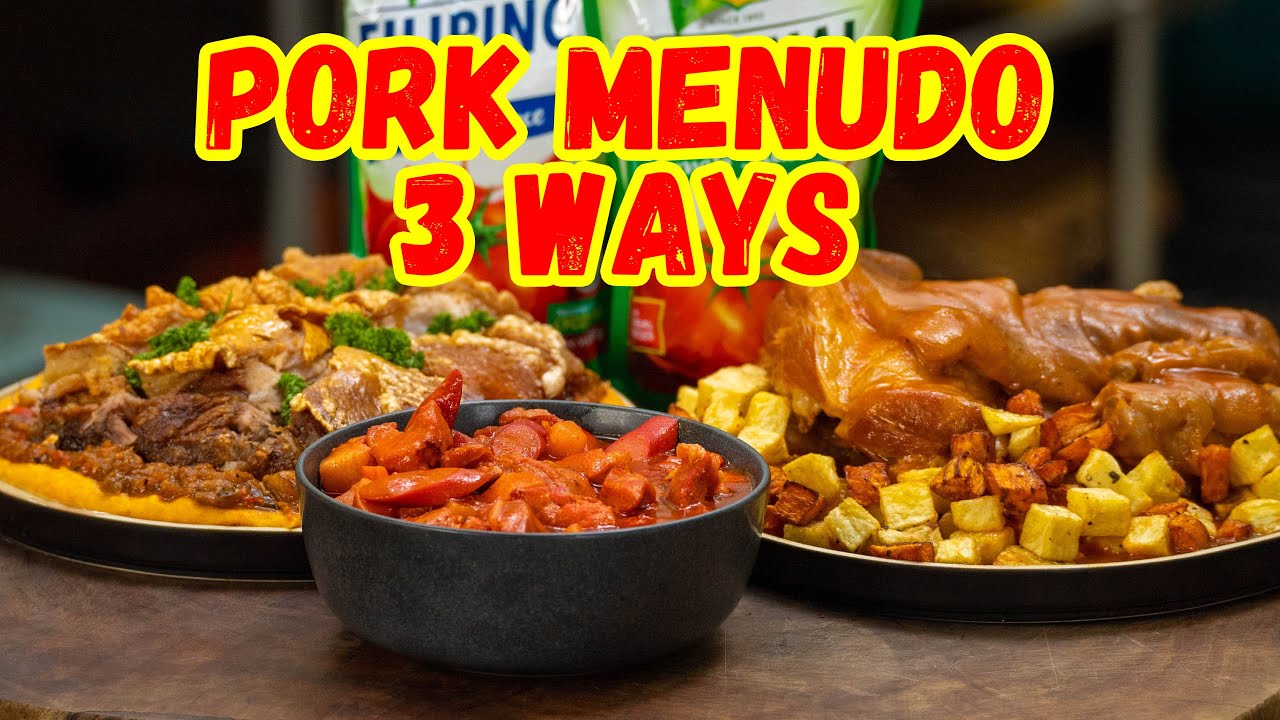 PORK MENUDO 3 WAYS | Ninong Ry