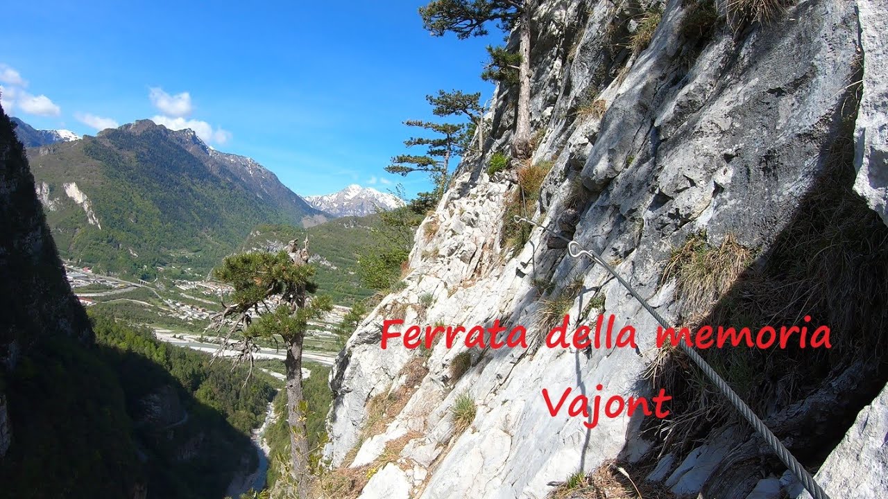 Ferrata della Memoria - Gola del Vajont