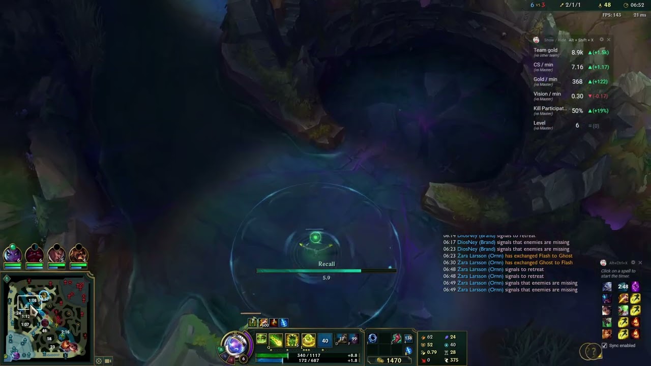 Ivern top Season 13 - Masters - Uncommented game - VS Volibear