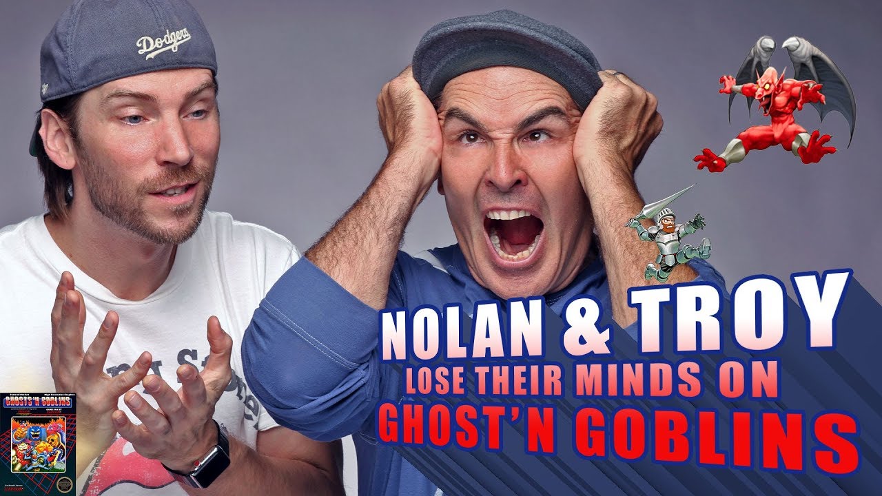 Нолан Норт и Трой Бейкер теряют разум на Ghost'N Goblins