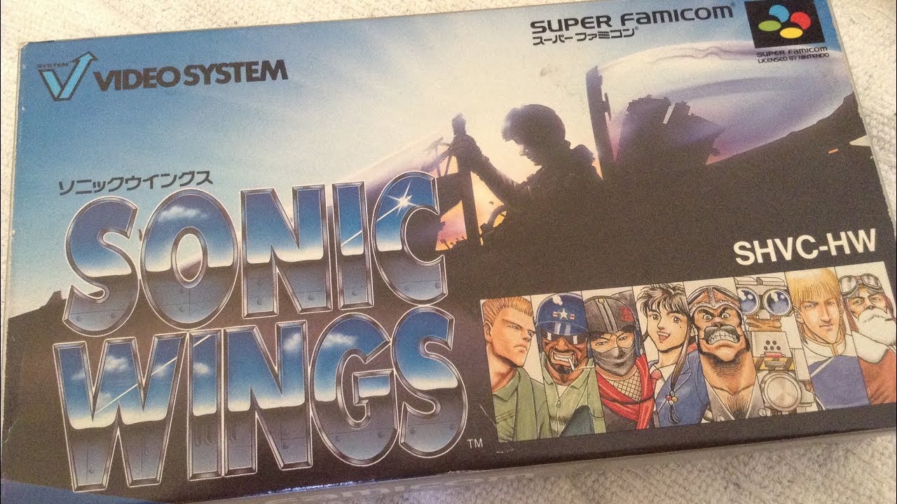 Sonic Wings e Contra Spirits - Super Famicom - Unboxing e Encartes