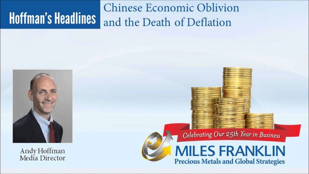 Chinese Economic Oblivion and the Death of Deflation