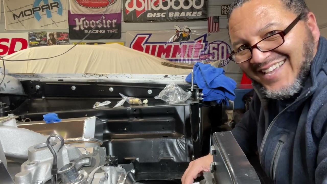 Small Block Mopar Thermostat Housing And Thermostat Installation!
