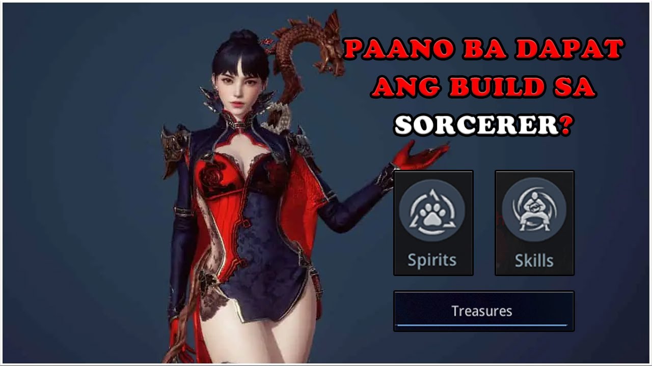 MIR4 - CLASS CANON SORCERER GUIDE! PAANO BA ANG BUILD NG PET AT TREASURE SA SORCERER! - F2P