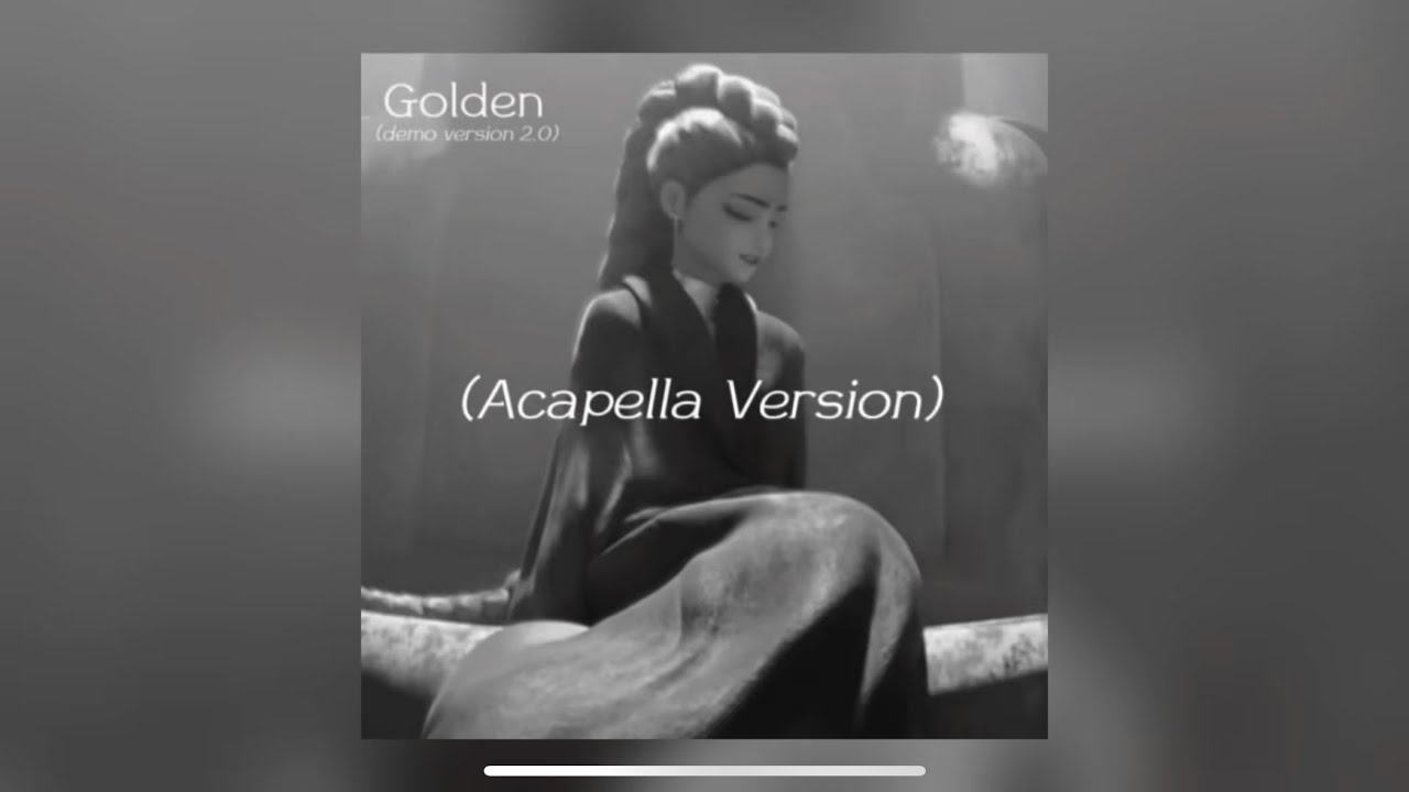 Golden (demo version 2.0) (acapella) | remix by Lilaine08