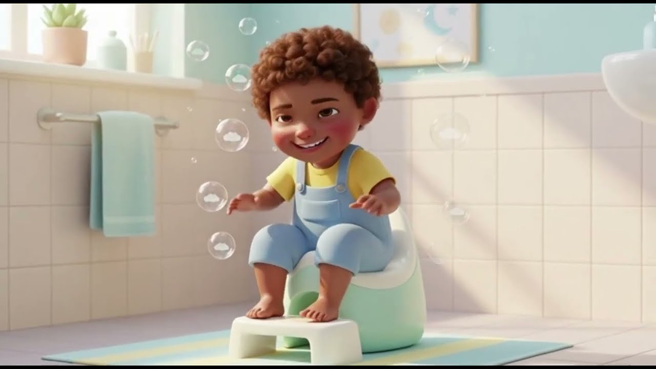 Potty Training Song for Toddlers 🚽 | Fun & Gentle Toilet Training Music