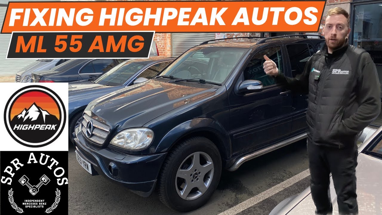 FIXING @High Peak Autos Mercedes ML 55 AMG⚠️ WHAT DO WE FIND⚠️ HOW MUCH⚠️ CAN WE SAVE SOME CASH⚠️